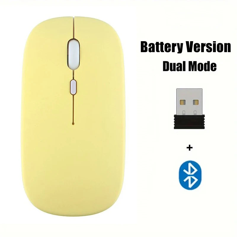 Mouse Wireless + Bluetooth Dual Mode