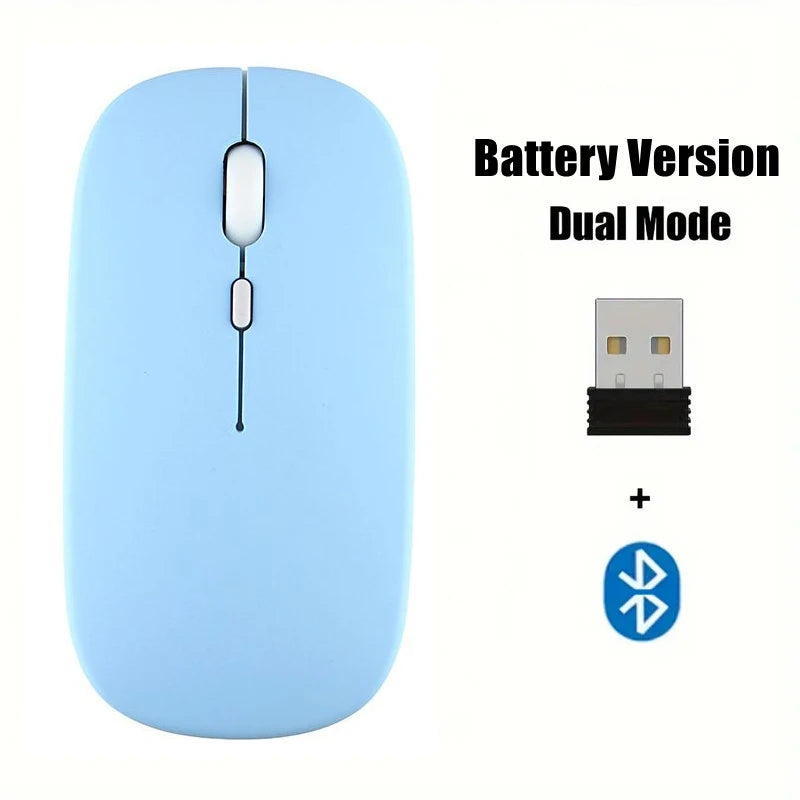 Mouse Wireless + Bluetooth Dual Mode