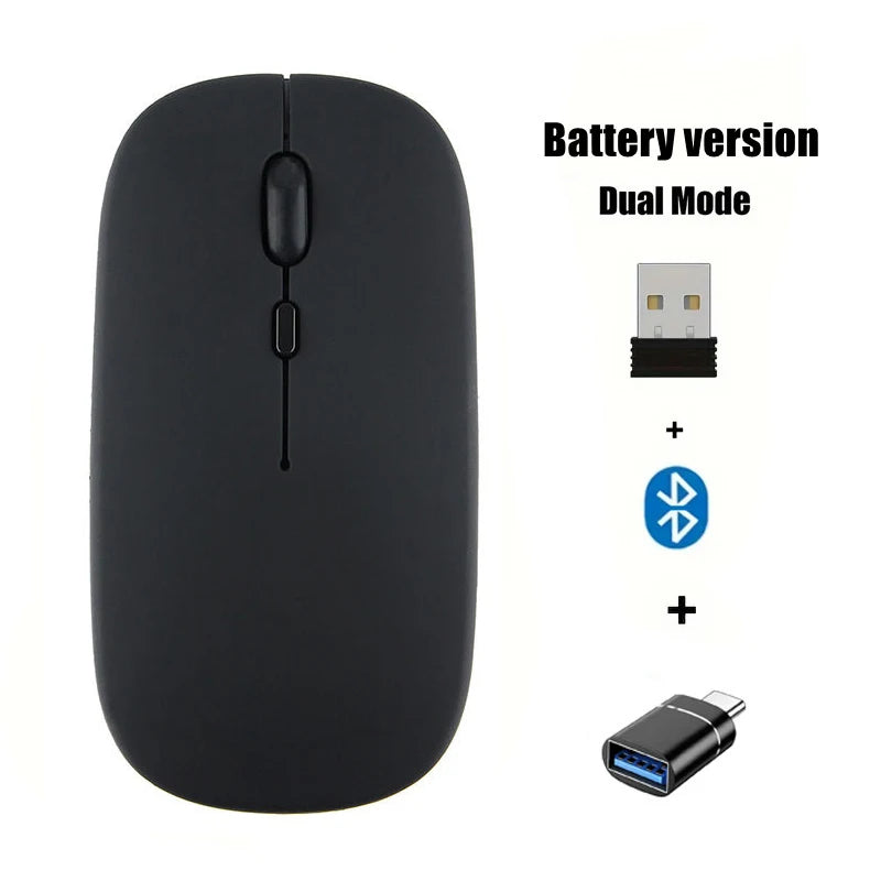 Mouse Wireless + Bluetooth Dual Mode
