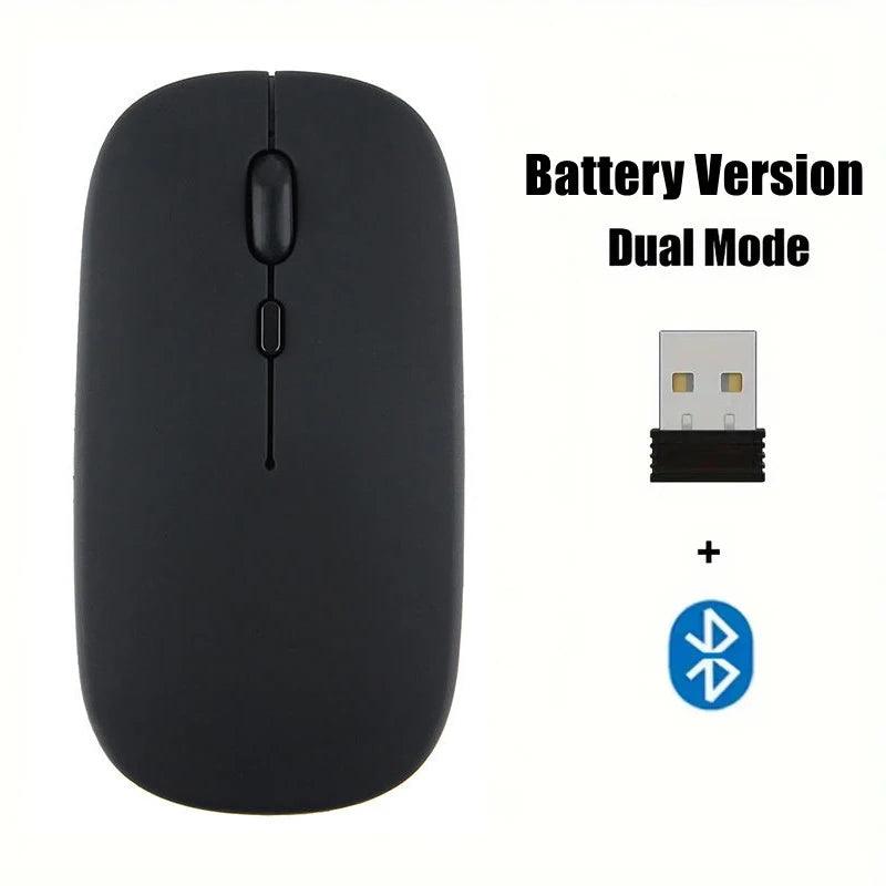 Mouse Wireless + Bluetooth Dual Mode