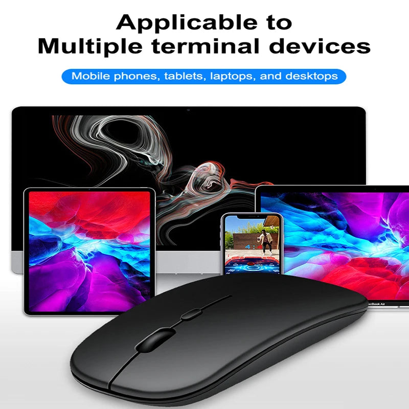 Mouse Wireless + Bluetooth Dual Mode