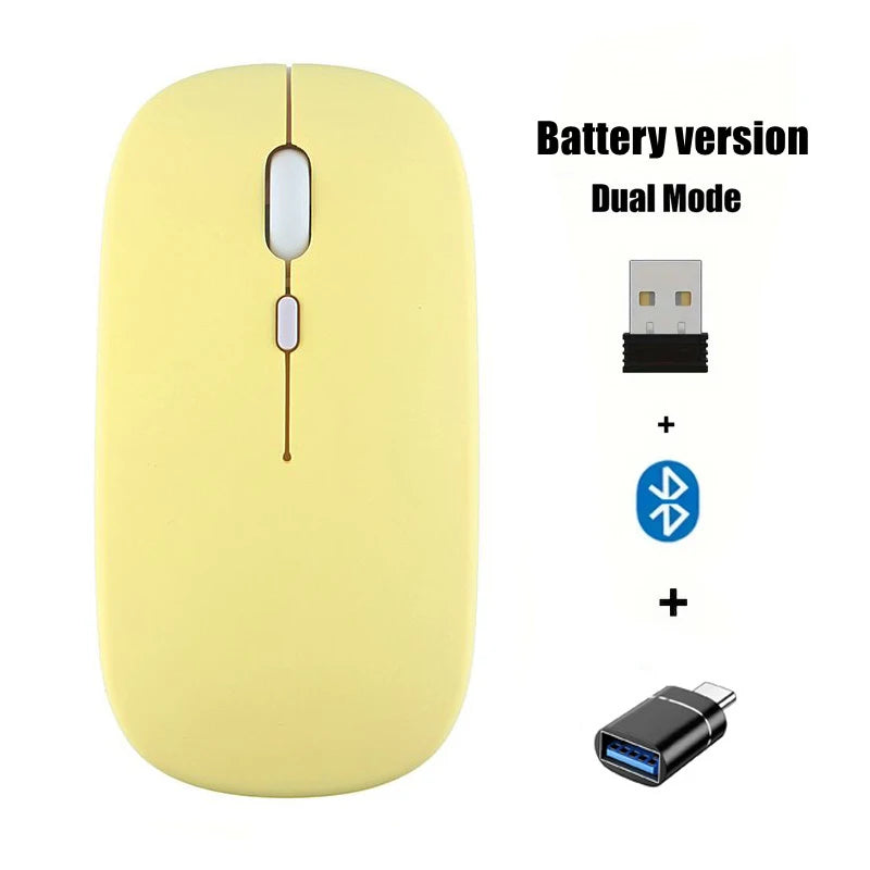 Mouse Wireless + Bluetooth Dual Mode