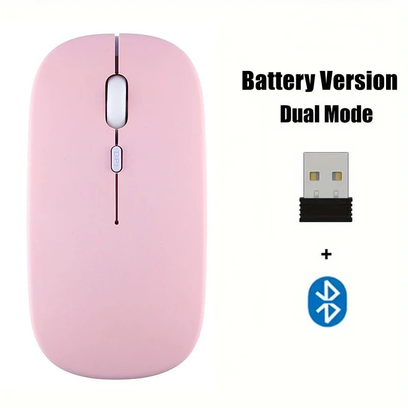 Mouse Wireless + Bluetooth Dual Mode