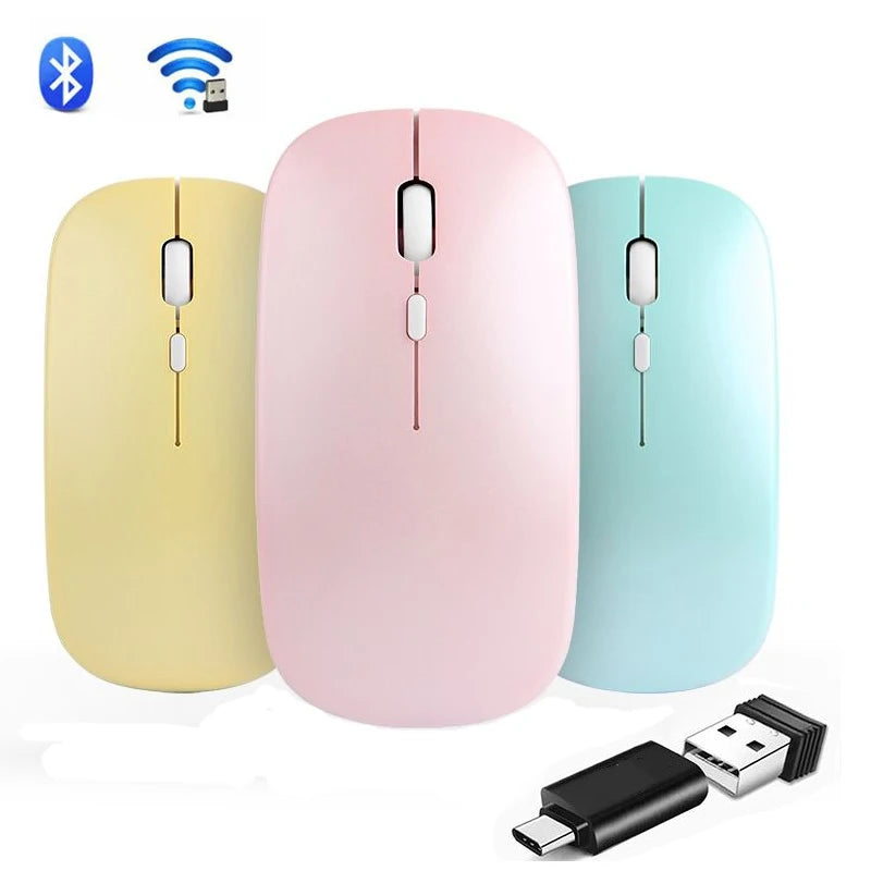 Mouse Wireless + Bluetooth Dual Mode