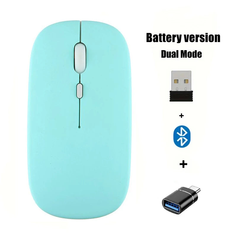 Mouse Wireless + Bluetooth Dual Mode