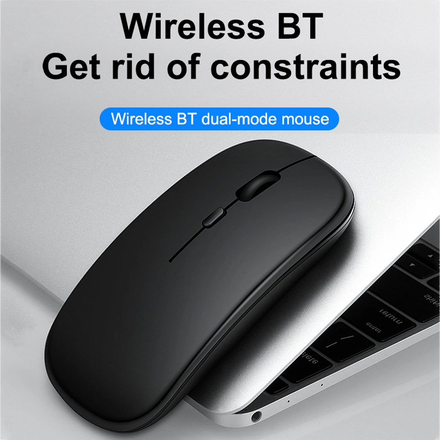 Mouse Wireless + Bluetooth Dual Mode